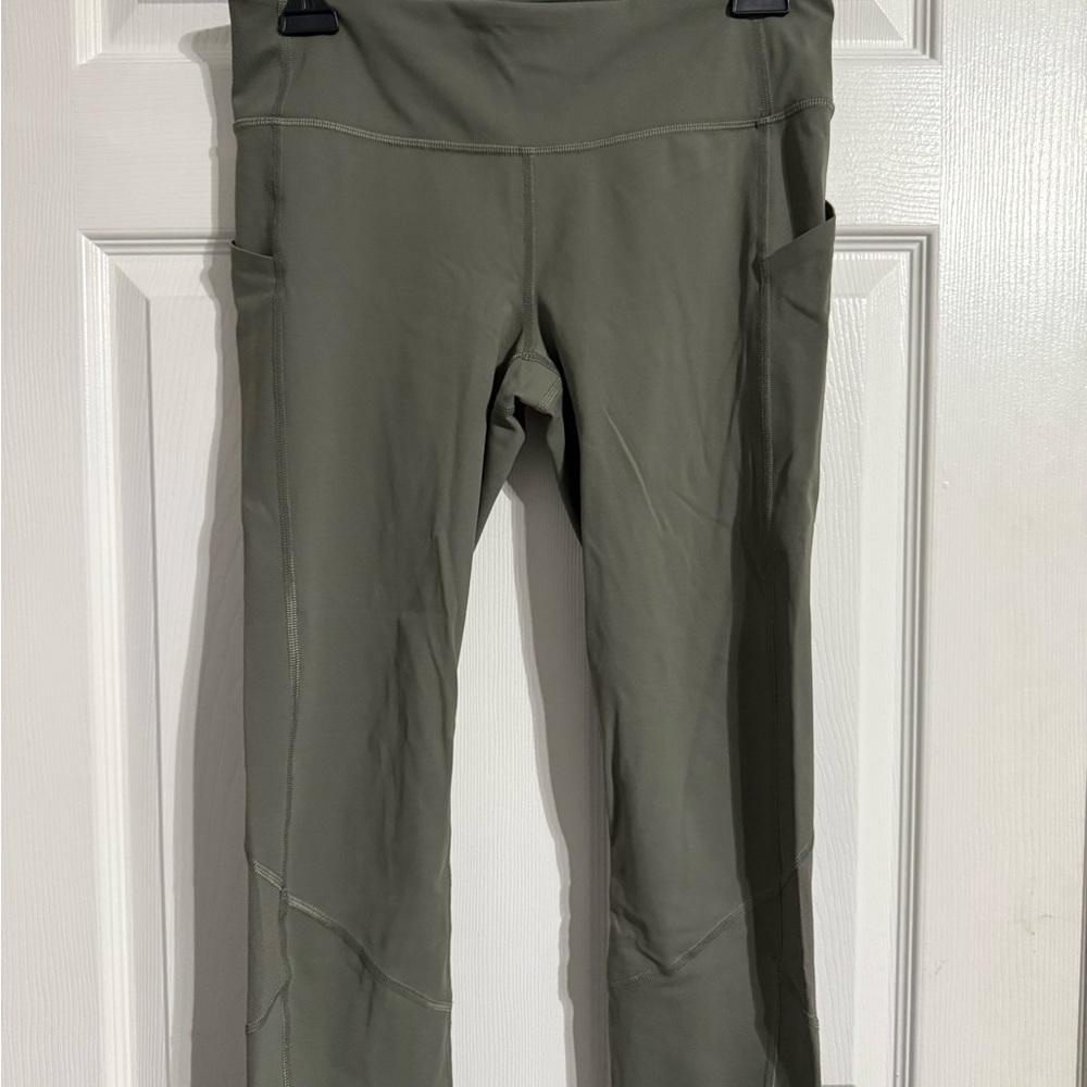 Lululemon Athletica Olive Green Yoga Pants